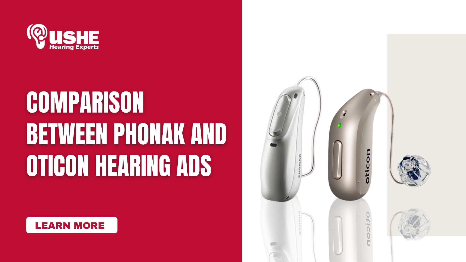 Comparison Between Phonak and Oticon Hearing Aids