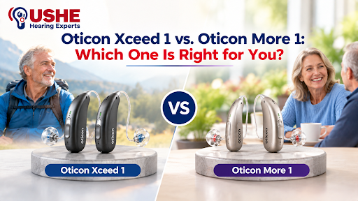 Oticon Xceed 1 vs. Oticon More 1