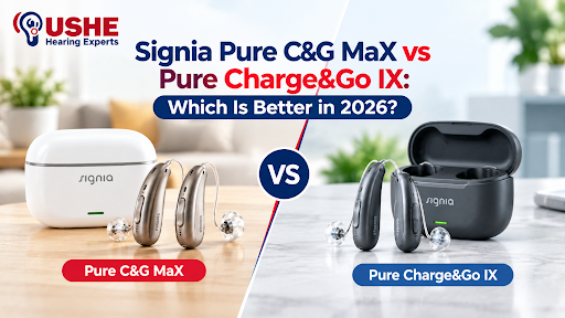 Signia Pure C&G MaX vs Pure Charge&Go IX