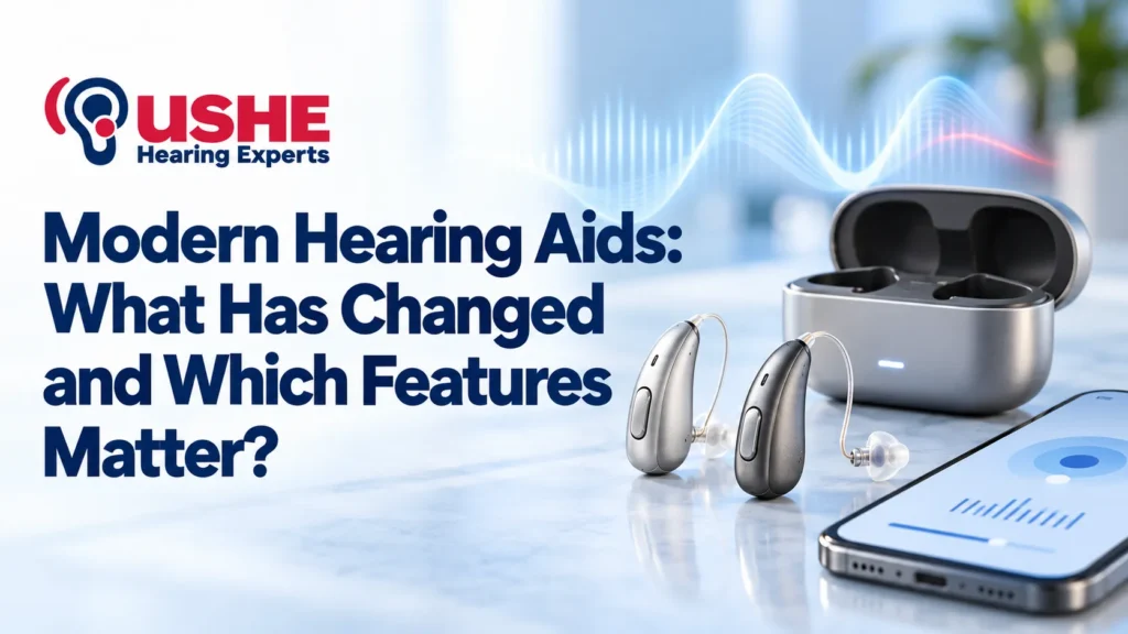 Modern hearing aids and features