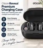 Oticon Reveal with Charger