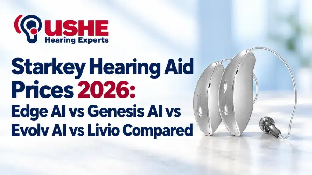 Starkey Hearing Aid Prices 2026: Edge AI vs Genesis AI vs Evolv AI vs Livio Compared